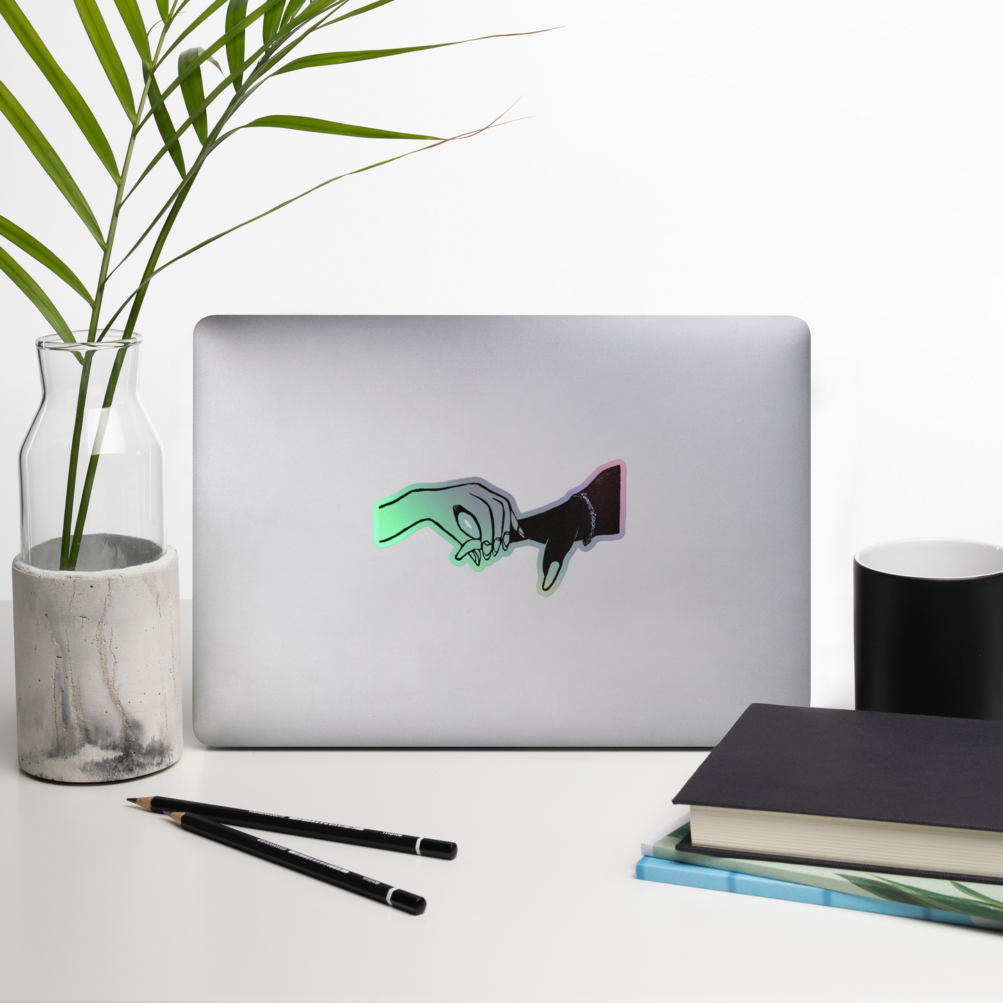 "Holding Space" Holographic Vinyl Sticker