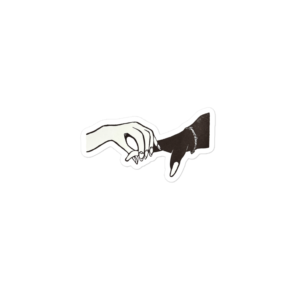 "Holding Space" Durable Vinyl Sticker