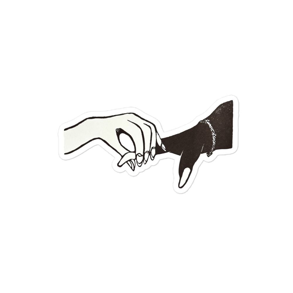 "Holding Space" Durable Vinyl Sticker