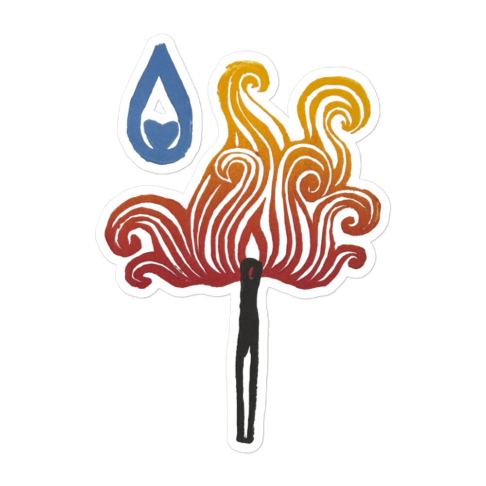 "Spark" Vinyl Sticker