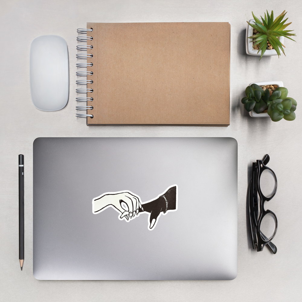 "Holding Space" Durable Vinyl Sticker