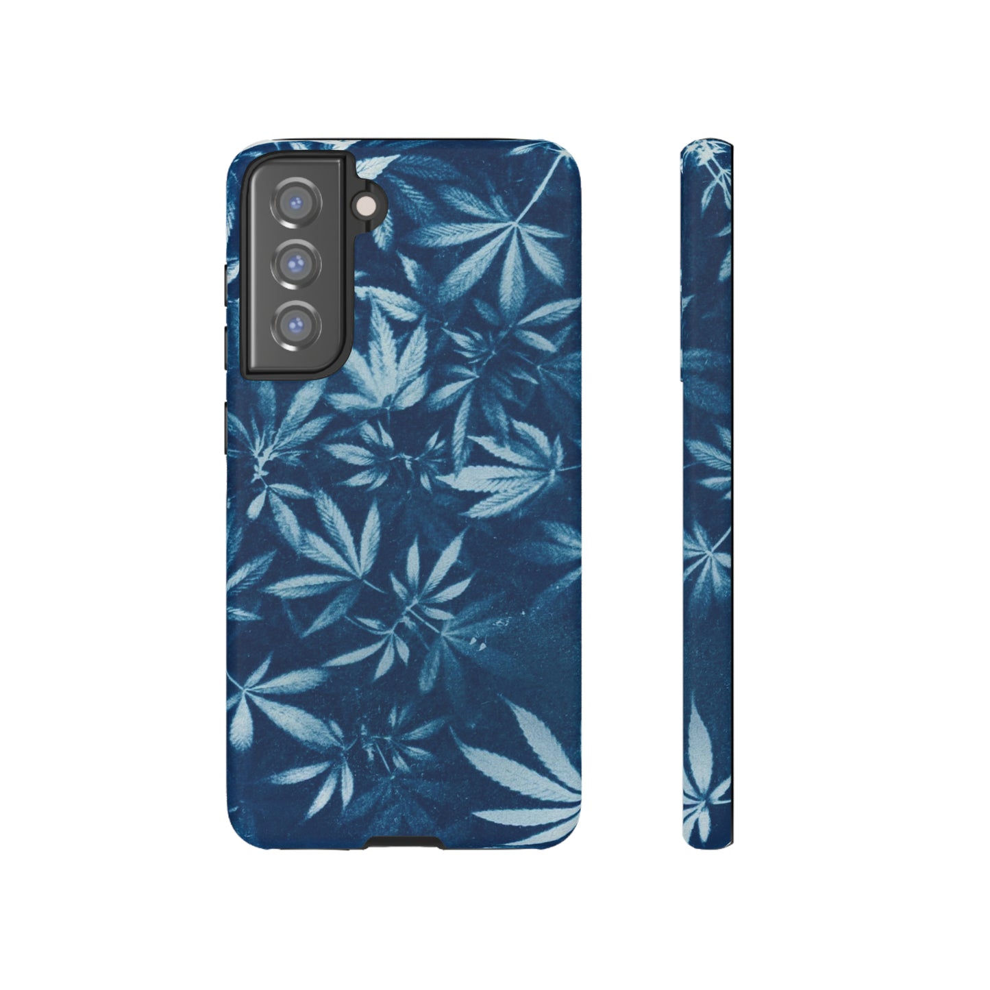 Tough Cell Phone Cases - Cyanotype Print