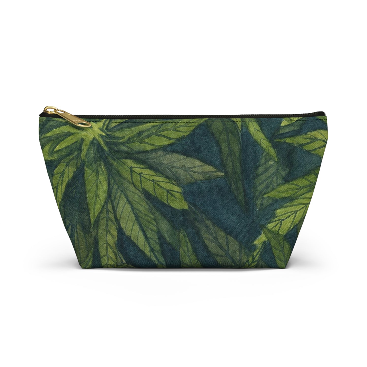 Roomy Accessory Pouch - Green Gardens