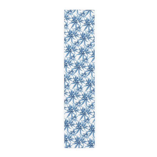 Table Runner 100% Cotton - Ocean Haze