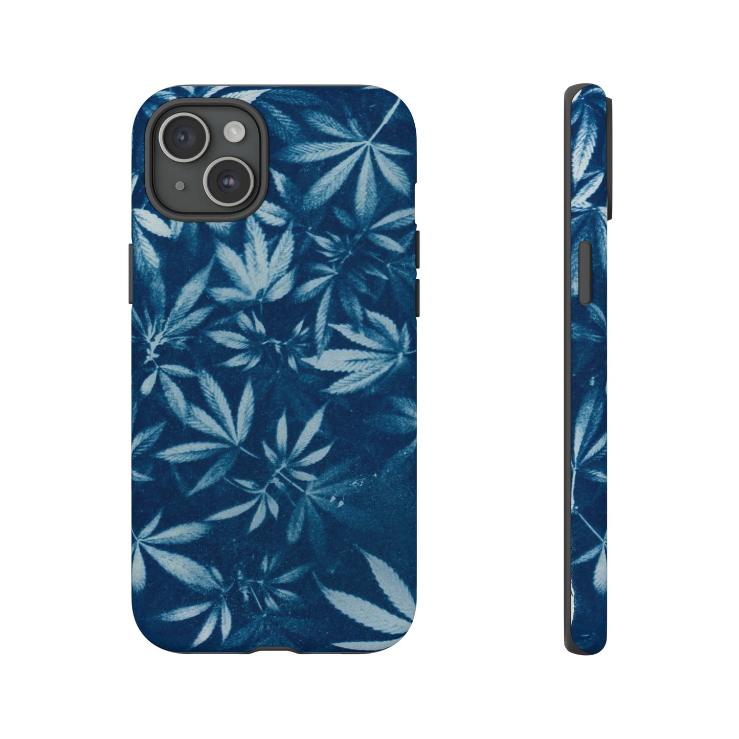 Tough Cell Phone Cases - Cyanotype Print