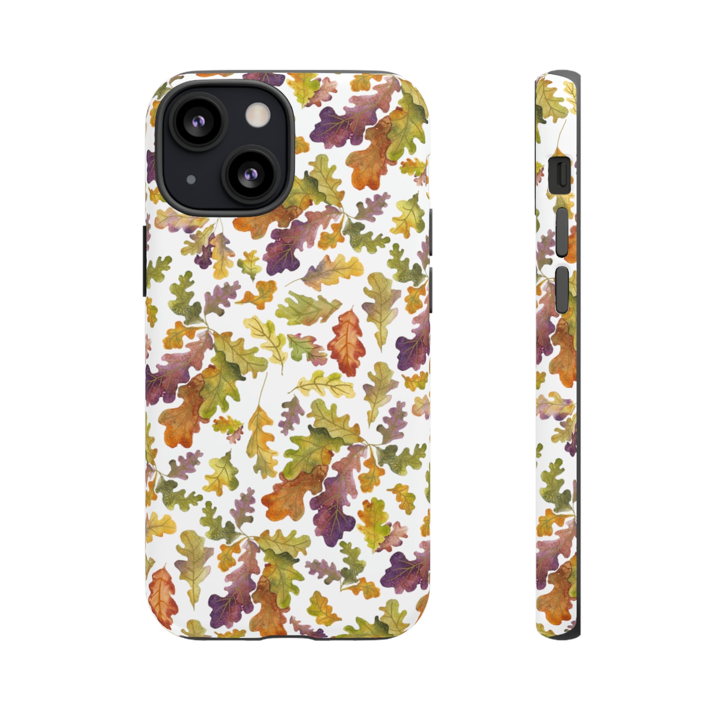 Tough Cell Phone Cases - Watercolor Autumn Leaves