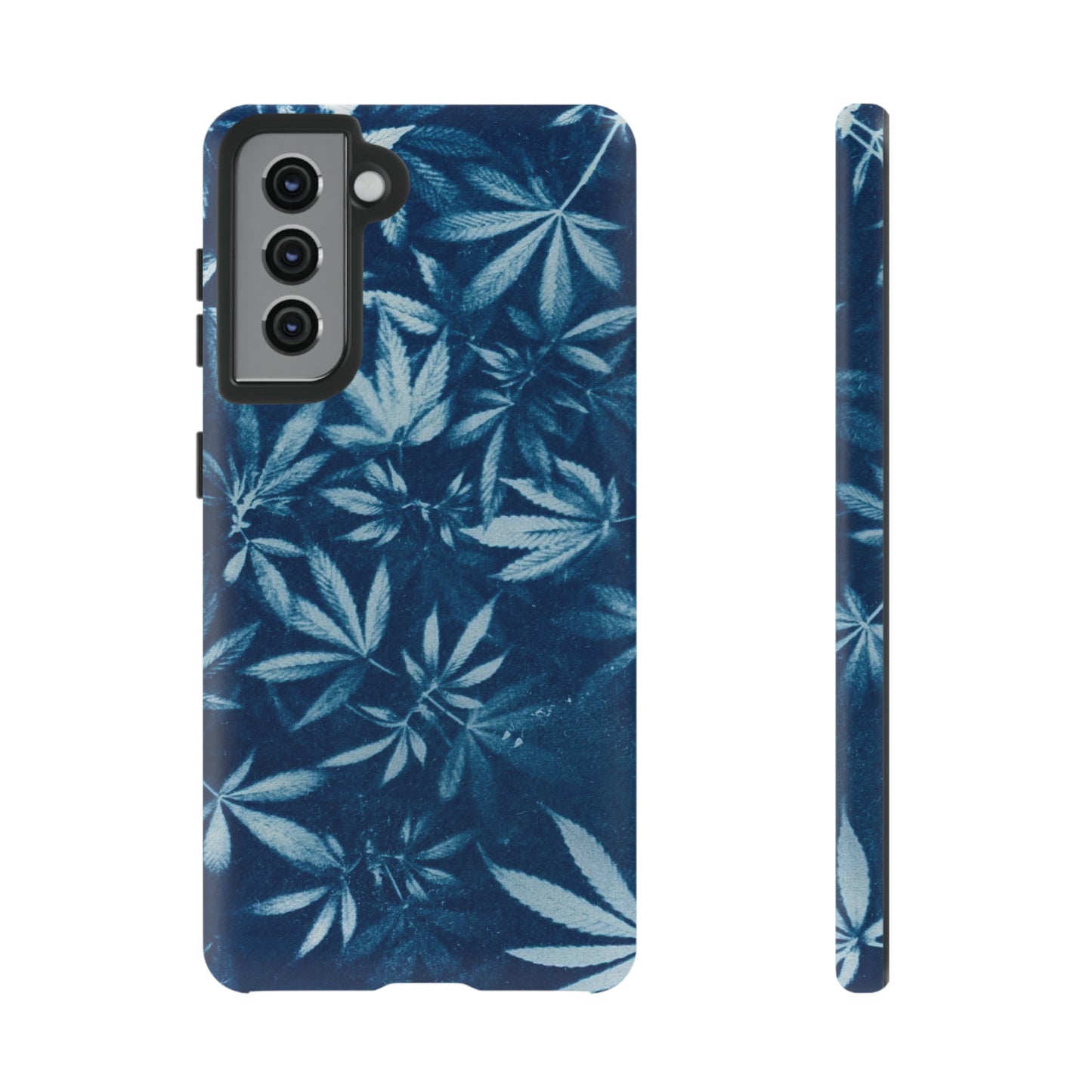 Tough Cell Phone Cases - Cyanotype Print