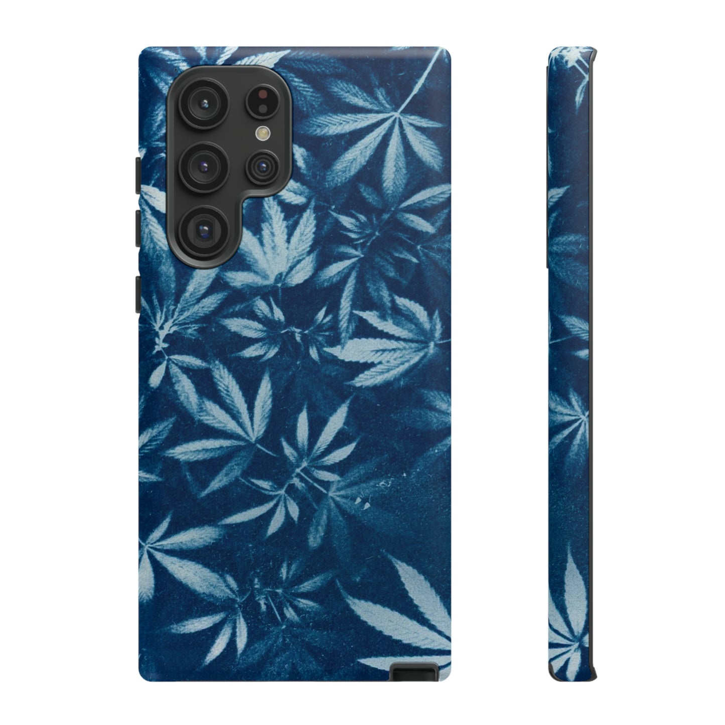 Tough Cell Phone Cases - Cyanotype Print