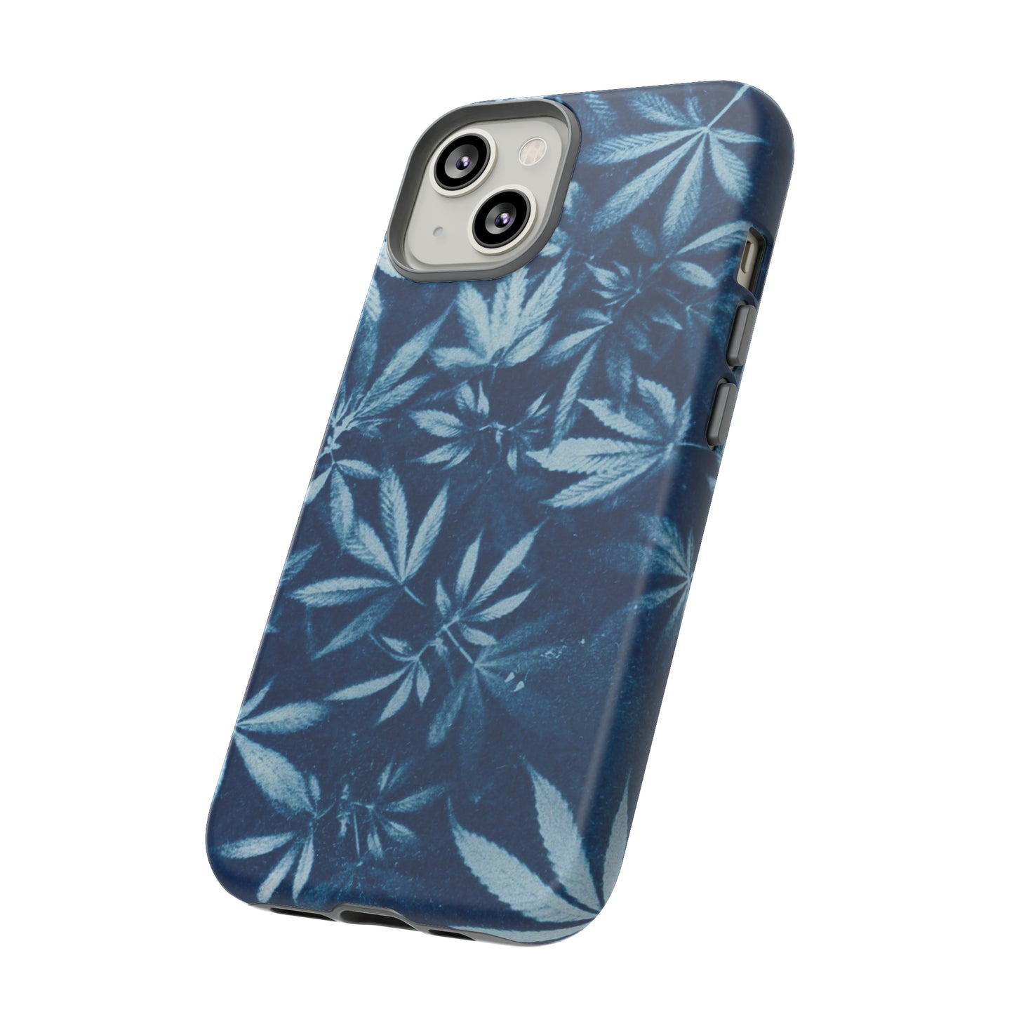 Tough Cell Phone Cases - Cyanotype Print