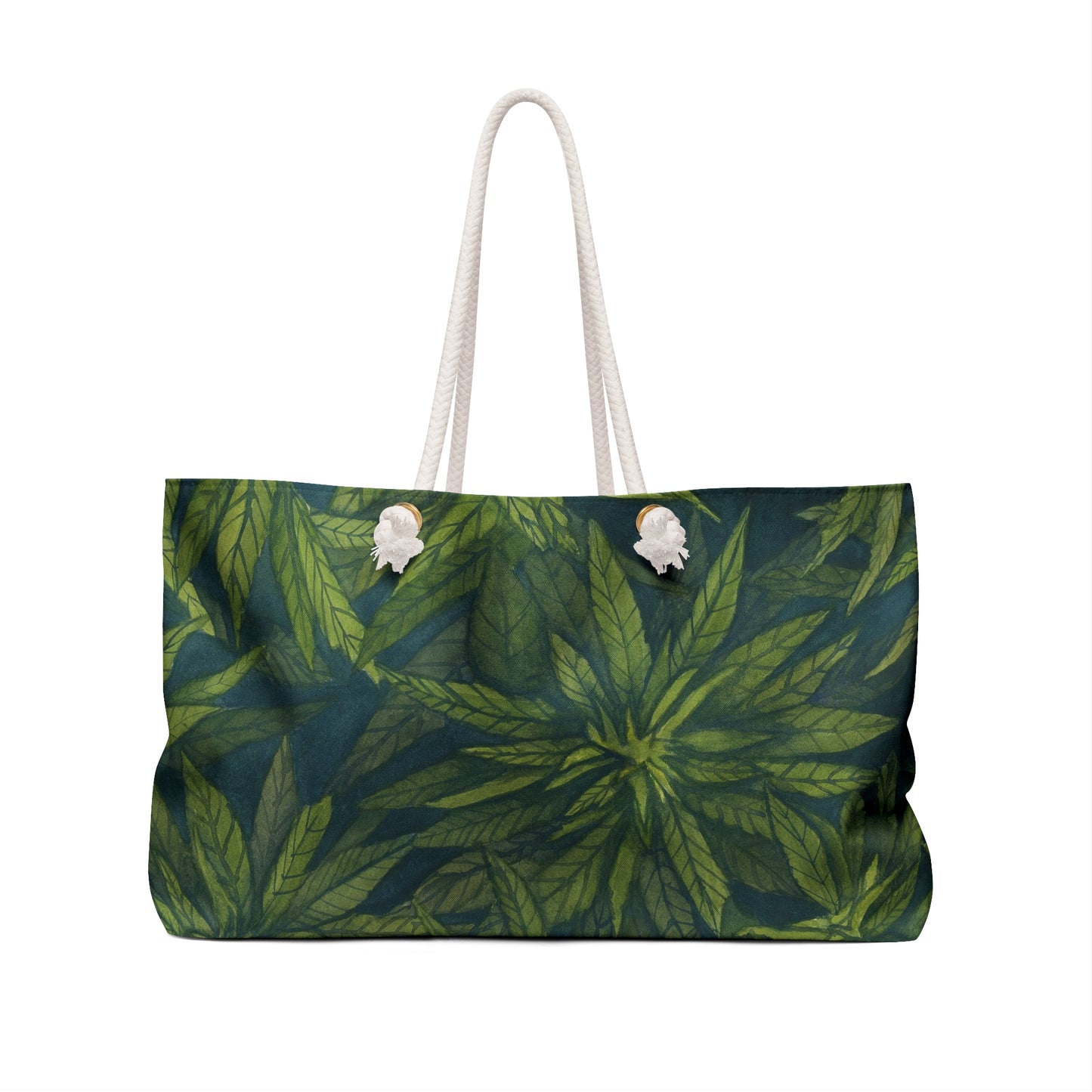 Oversized Weekender Bag - Green Gardens