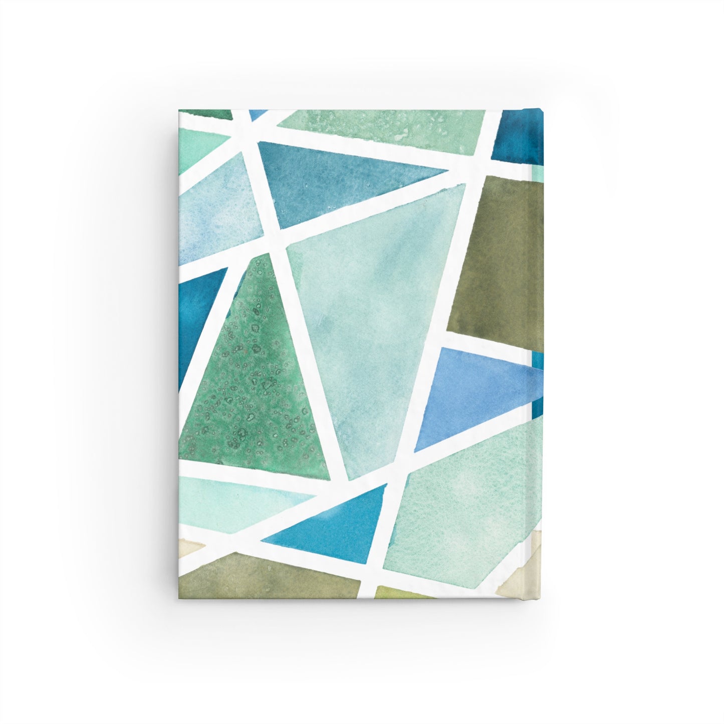 Journal - Blank Pages - Aqua Geo