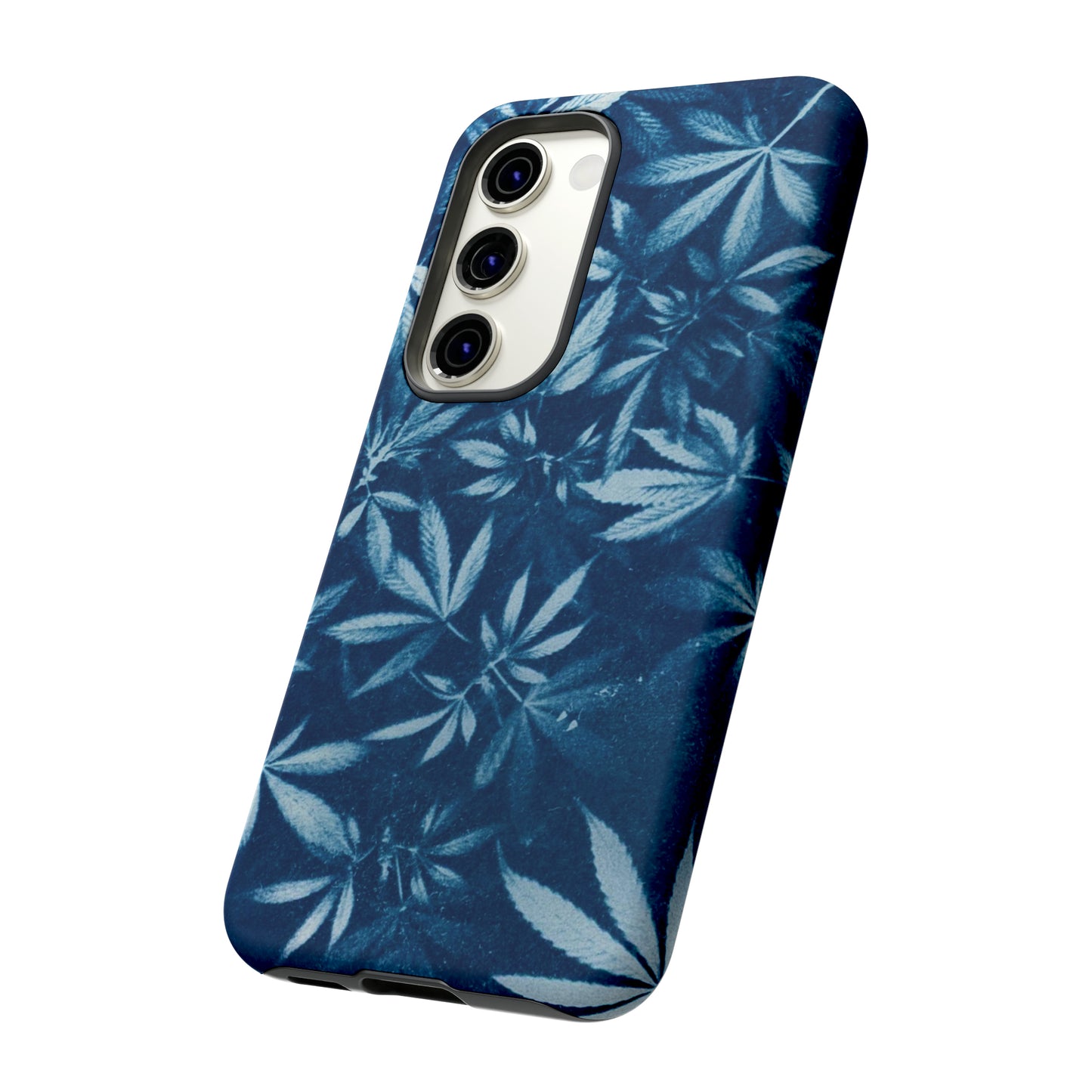 Tough Cell Phone Cases - Cyanotype Print