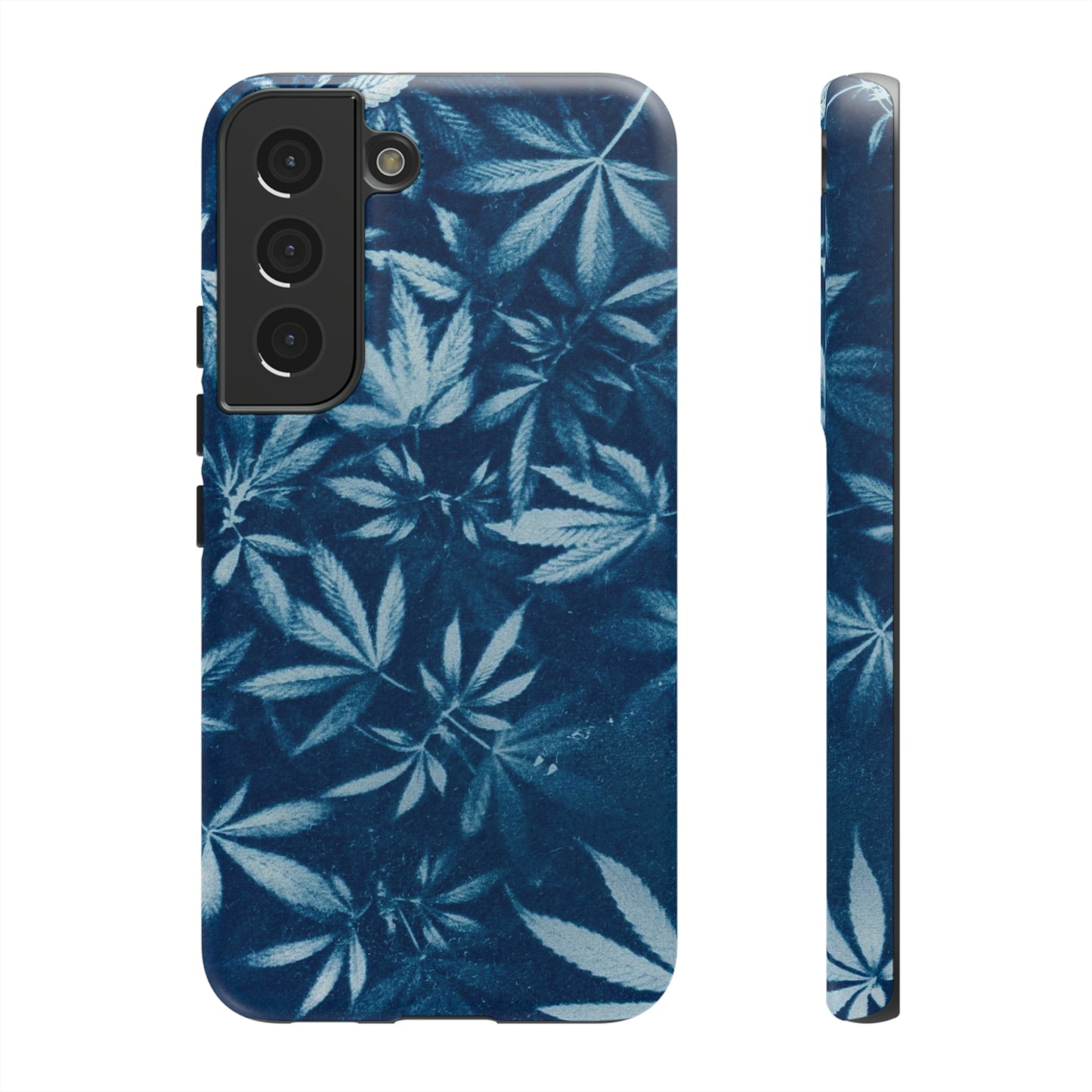 Tough Cell Phone Cases - Cyanotype Print