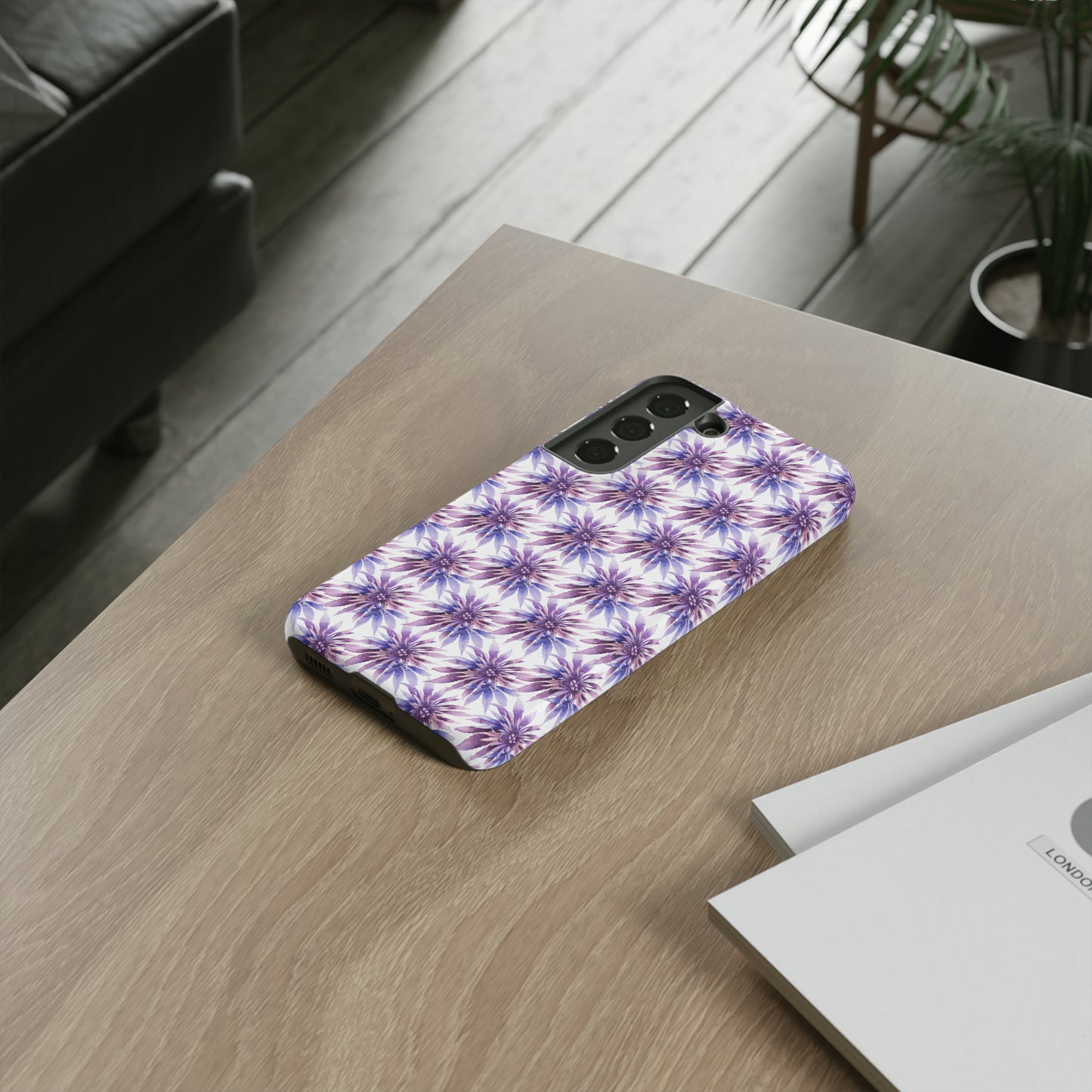 Tough Cell Phone Cases - Purple Passion