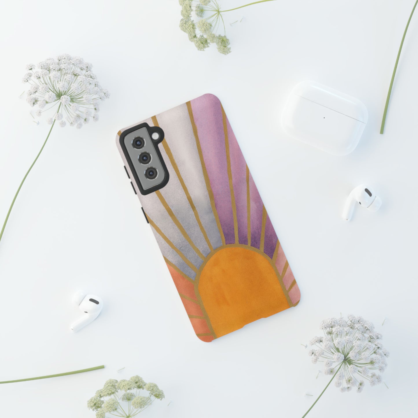 Tough Cell Phone Cases - Lavender Twilight