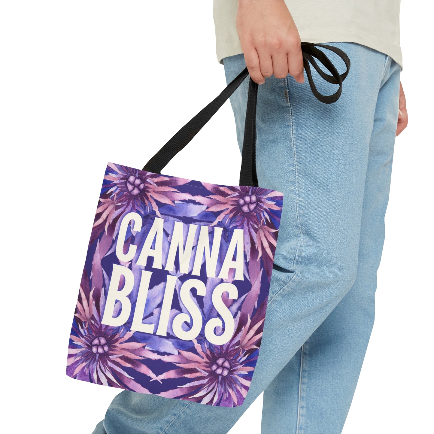 Tote Bag (3 Sizes!) - Cannabliss Purple