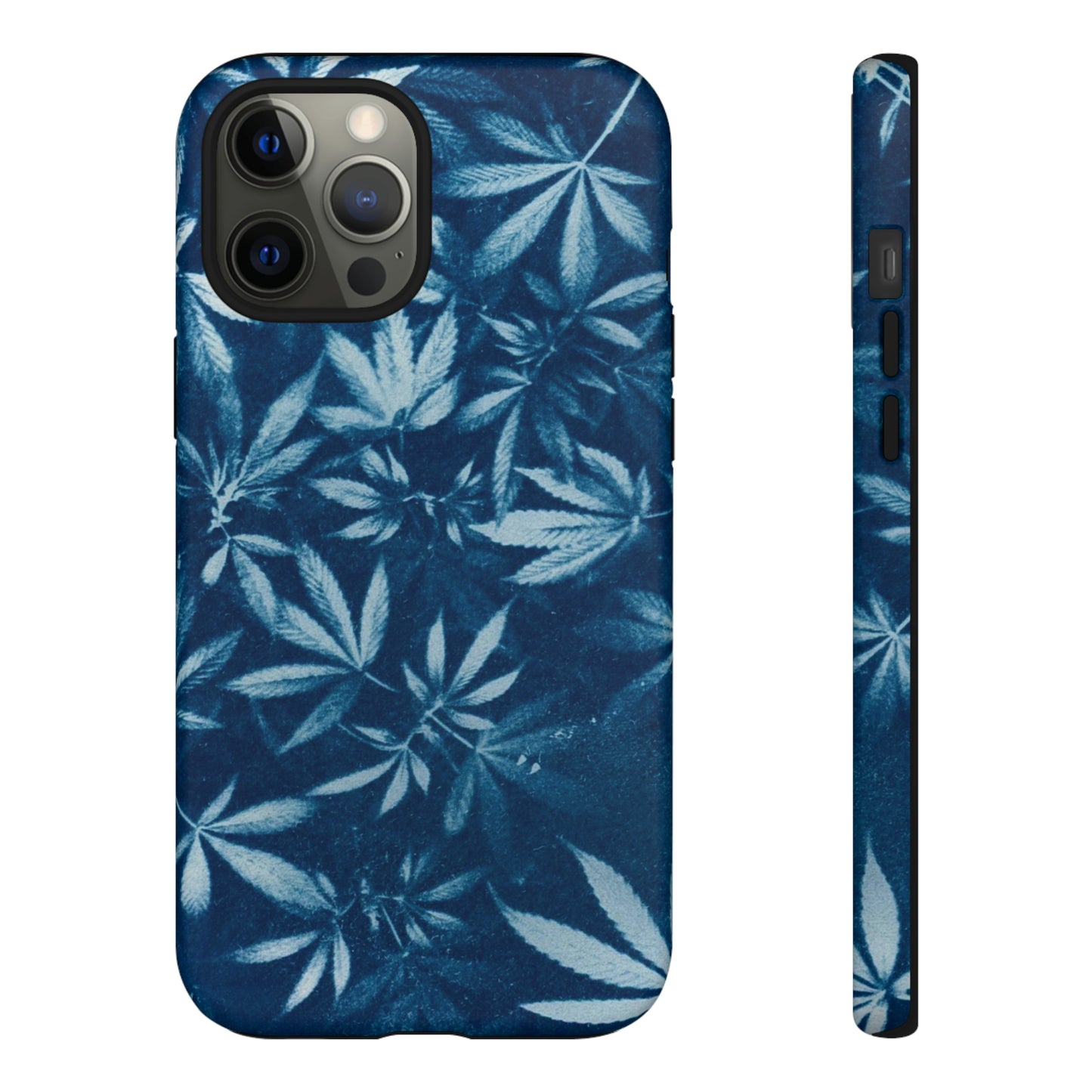 Tough Cell Phone Cases - Cyanotype Print