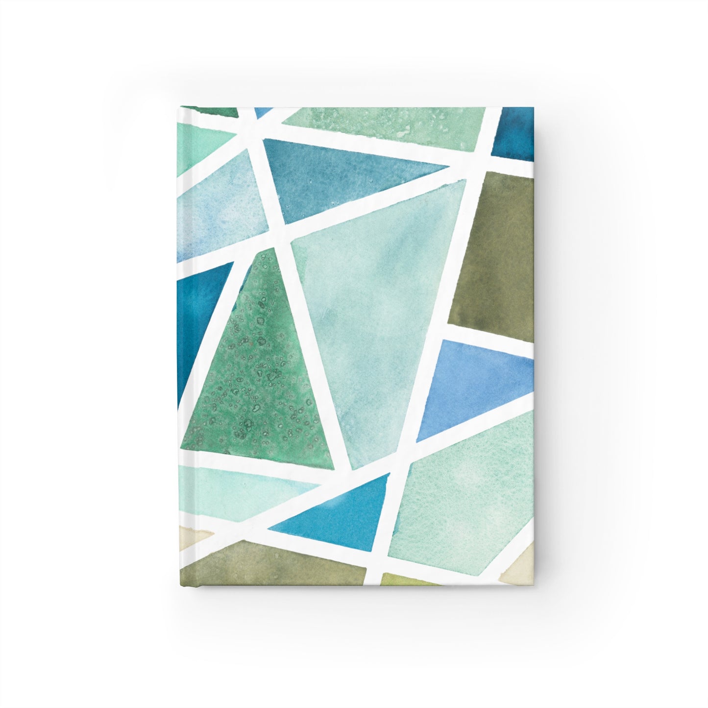 Journal - Blank Pages - Aqua Geo