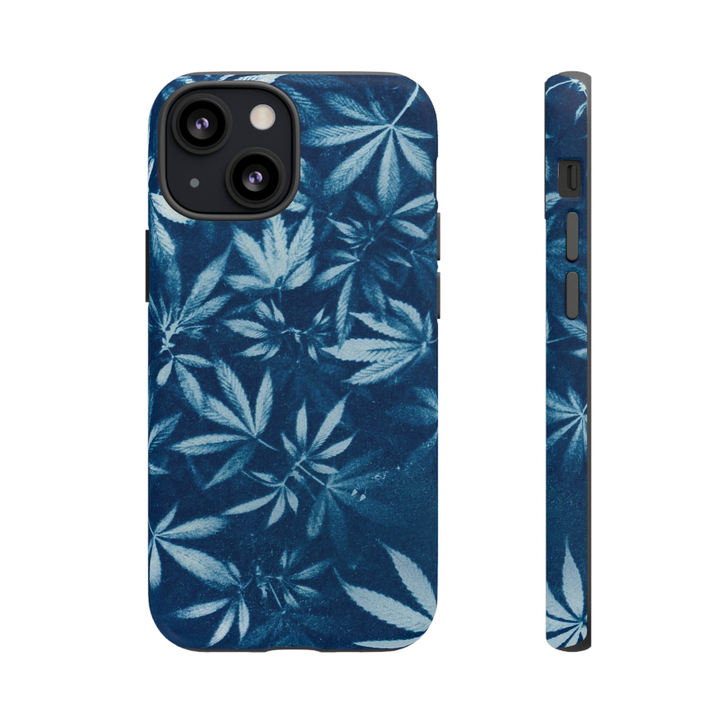 Tough Cell Phone Cases - Cyanotype Print