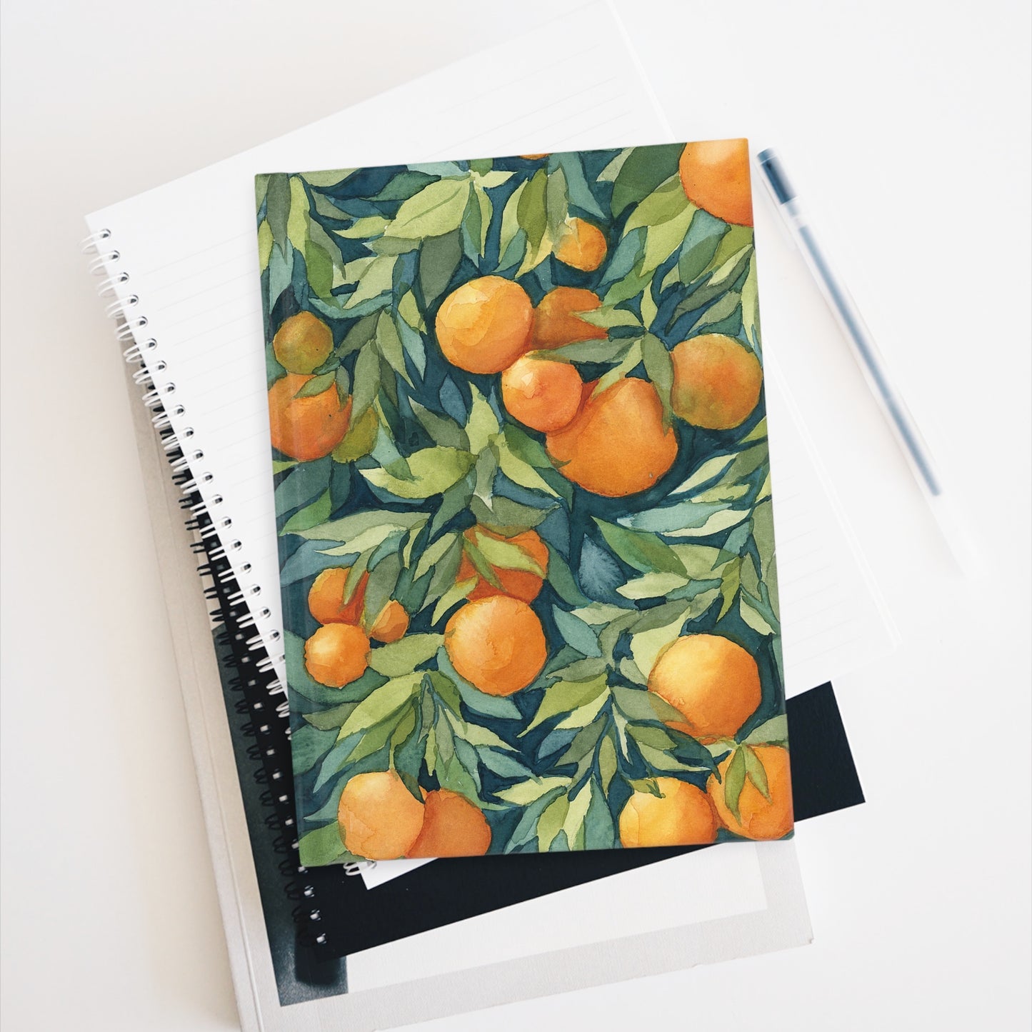 Journal - Blank Pages - Orange Grove