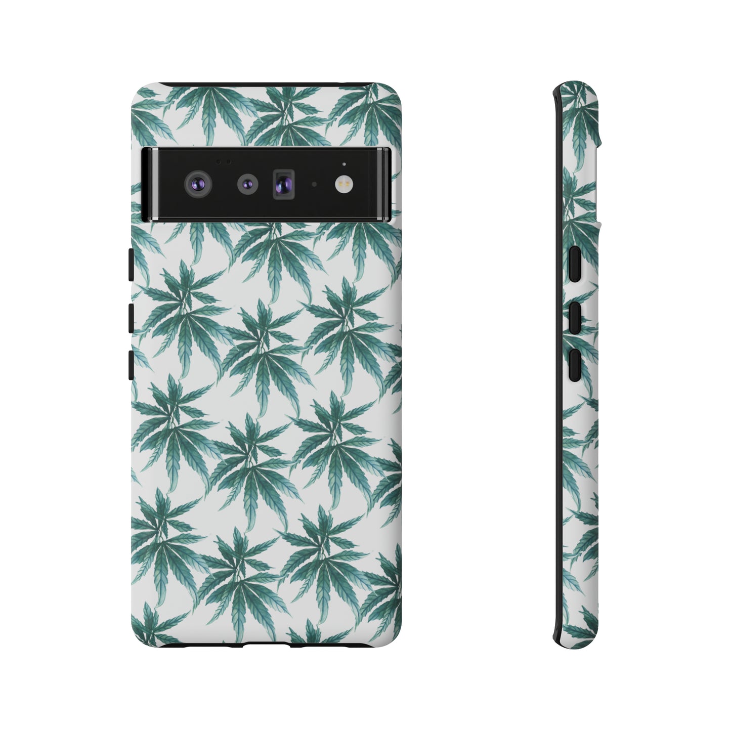 Copy of Tough Cell Phone Cases - Watercolor Cannabis Field