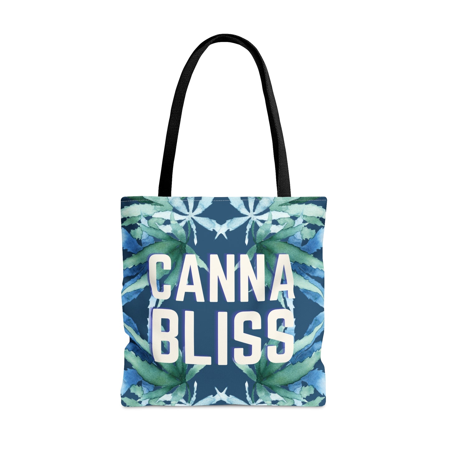 Tote Bag (3 sizes!) - Cannabliss Teal