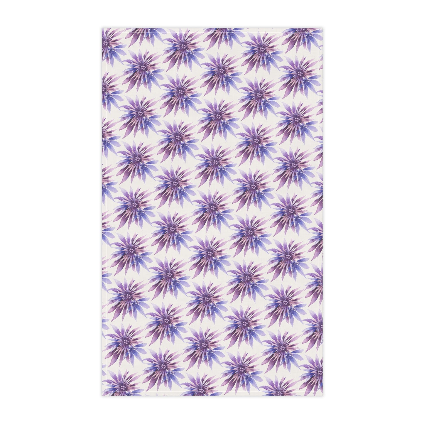 100% Cotton Twill Kitchen Towel - Purple Passion