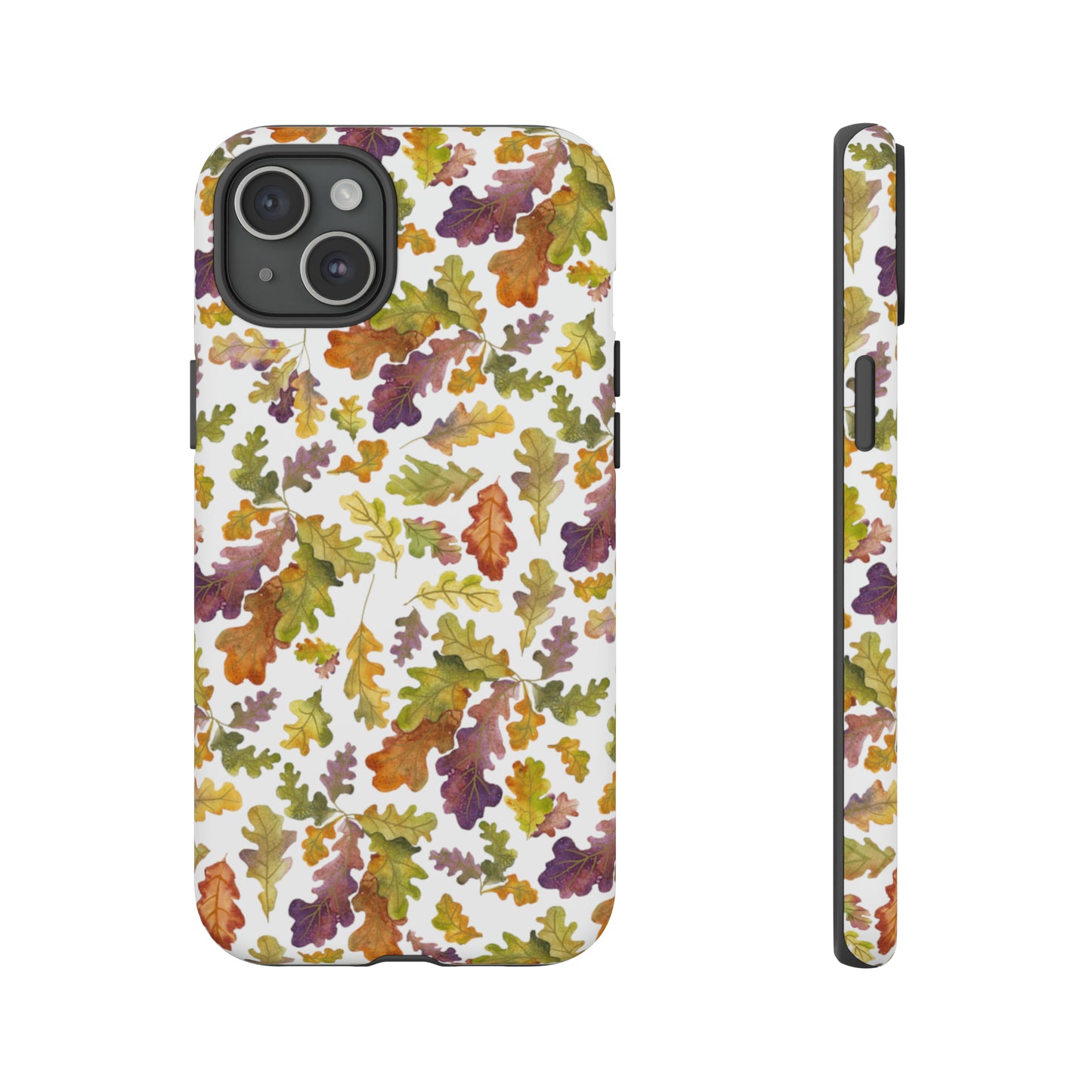 Tough Cell Phone Cases - Watercolor Autumn Leaves