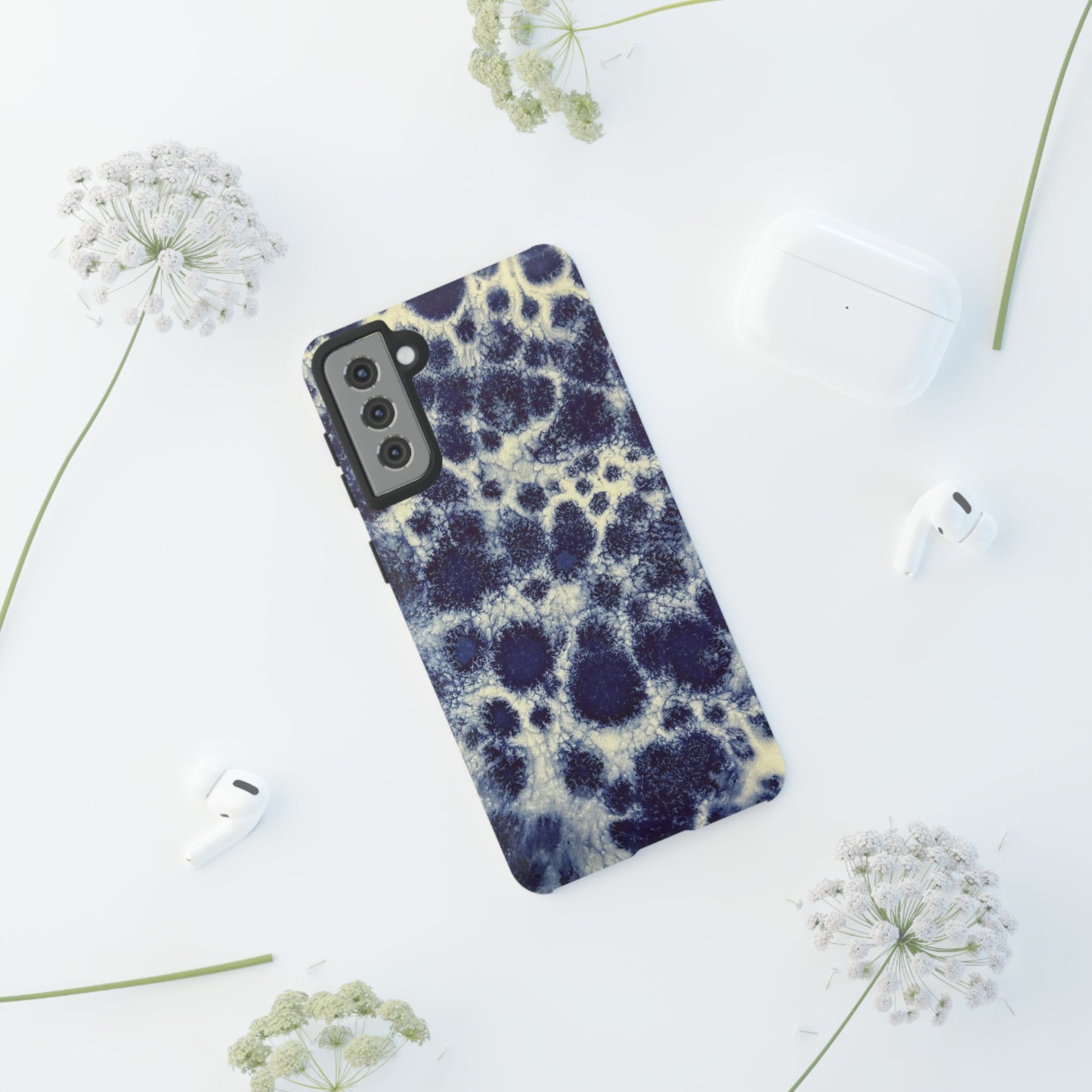 Tough Cell Phone Cases - Indigo Salt