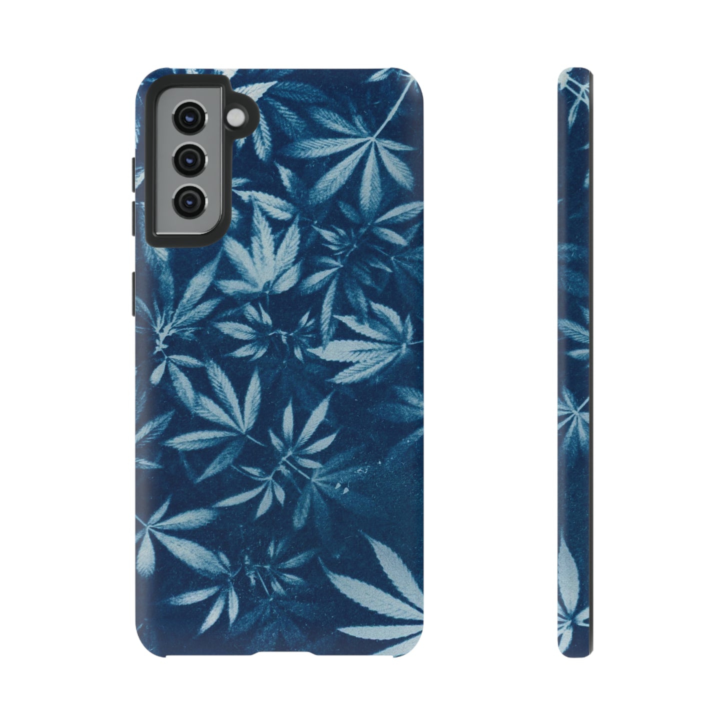 Tough Cell Phone Cases - Cyanotype Print