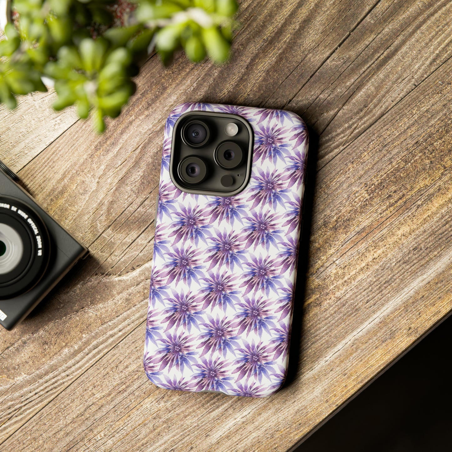 Tough Cell Phone Cases - Purple Passion