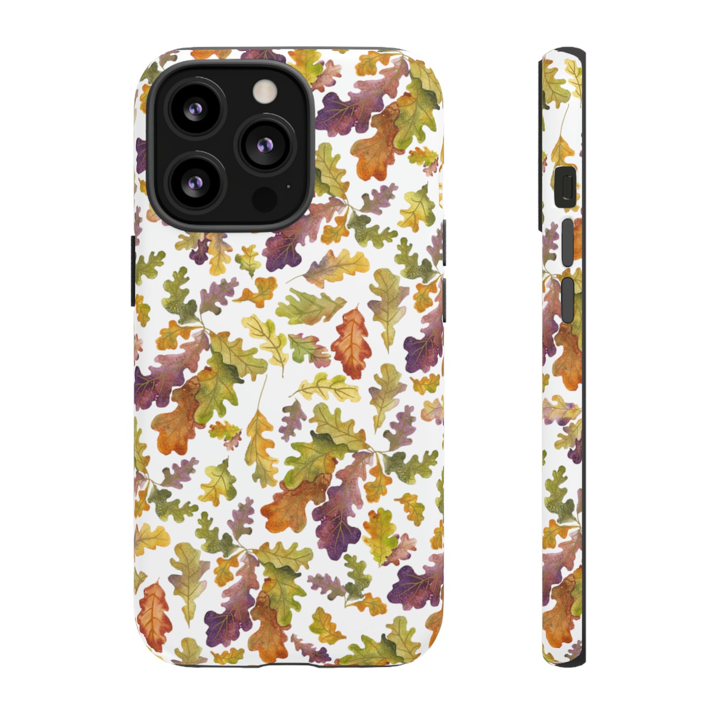 Tough Cell Phone Cases - Watercolor Autumn Leaves