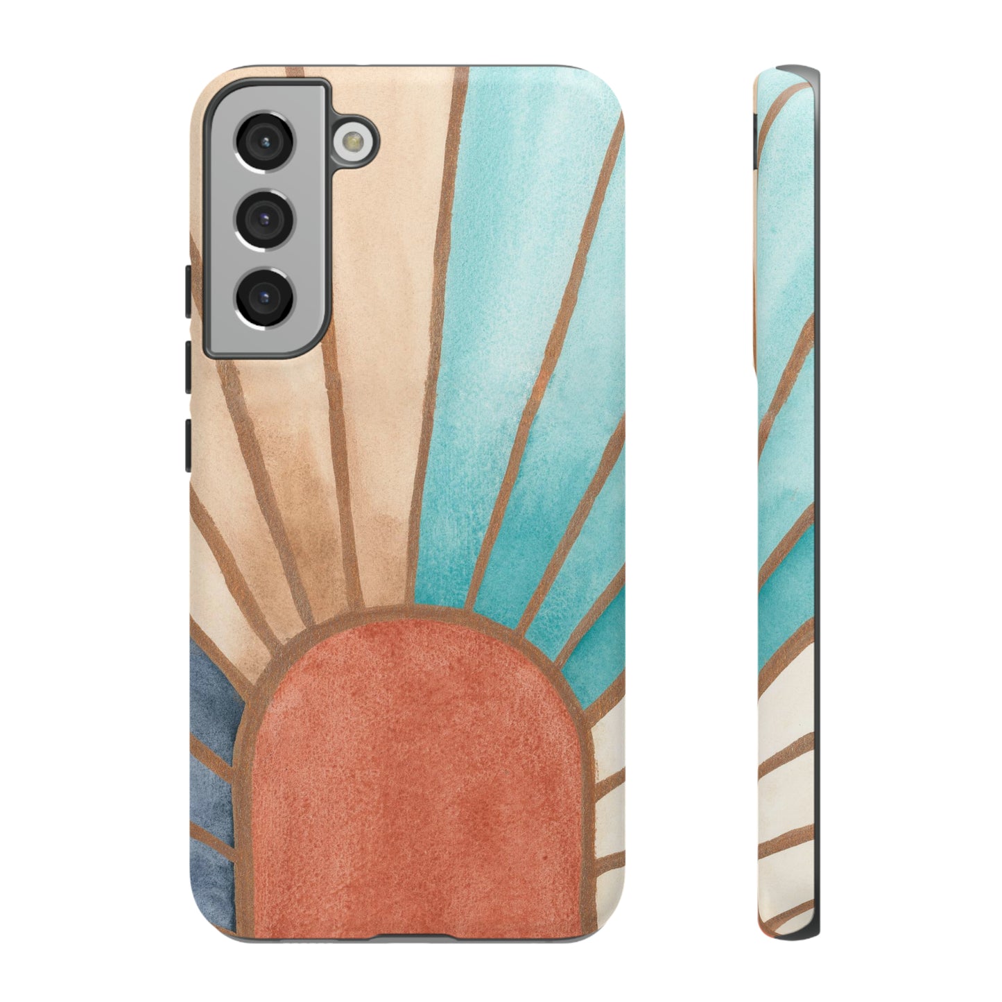 Tough Cell Phone Cases - Rusted Twilight