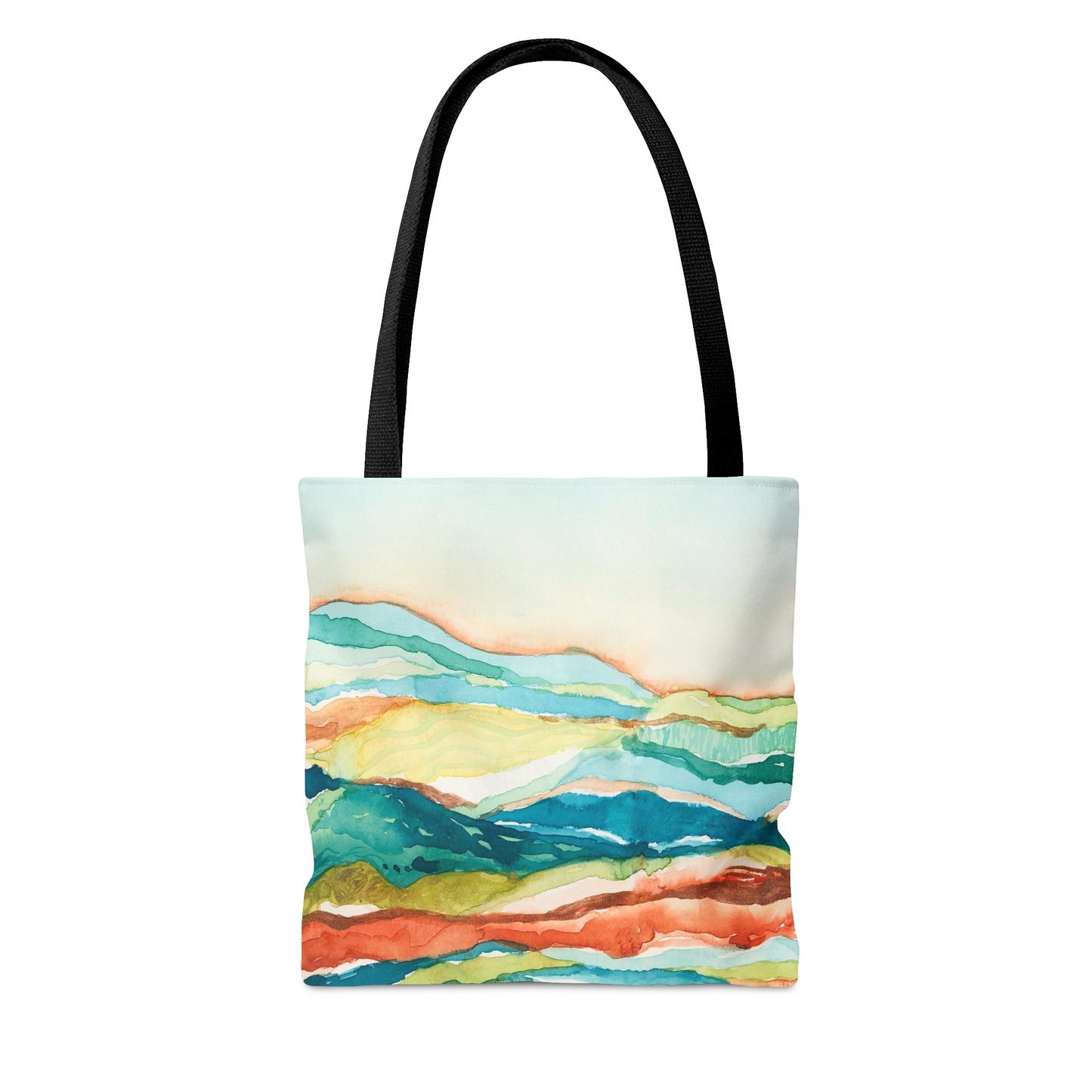 Tote Bag (3 sizes!) - Watercolor Mountains