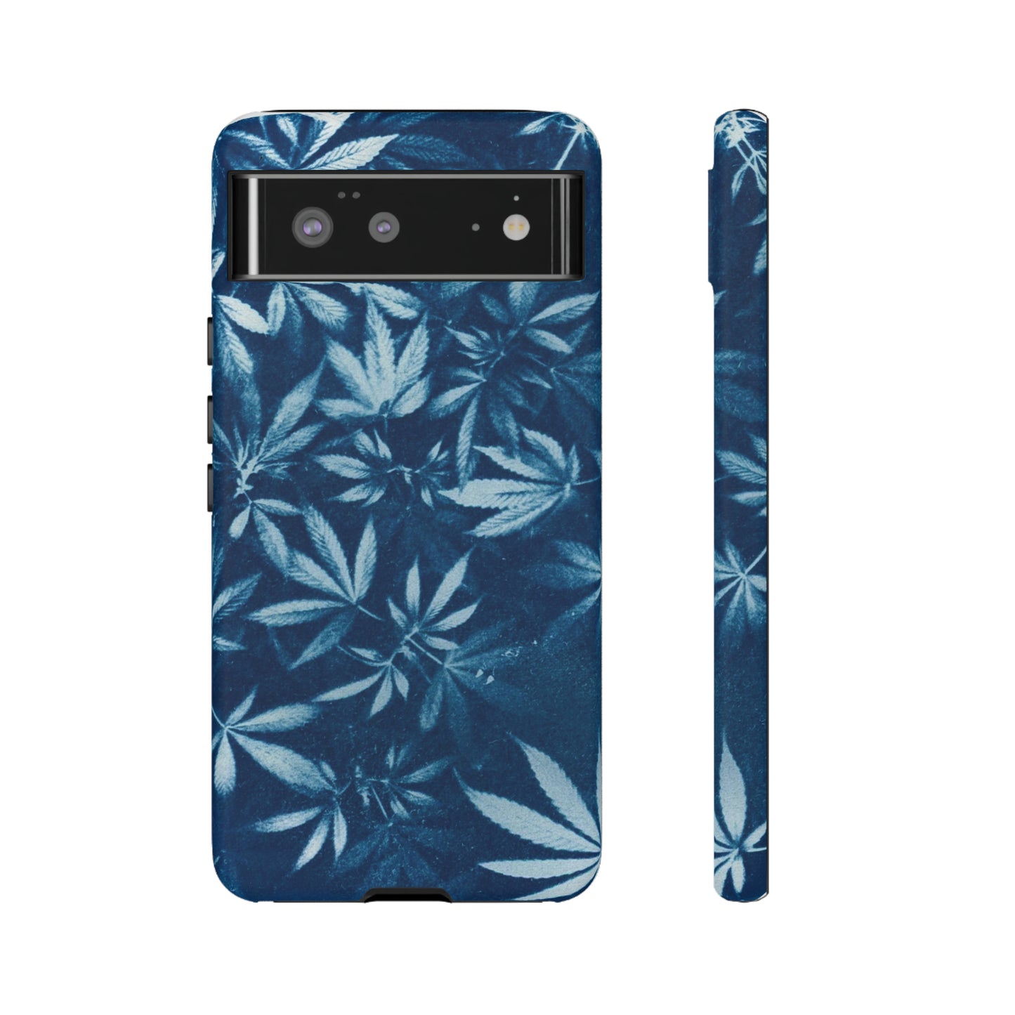 Tough Cell Phone Cases - Cyanotype Print