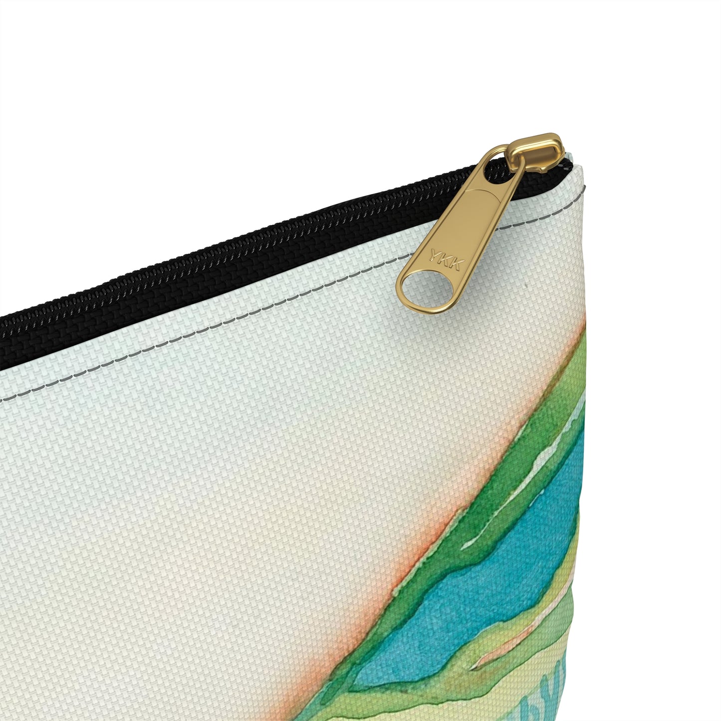 Flat Accessory Pouch - Watercolor Mountains