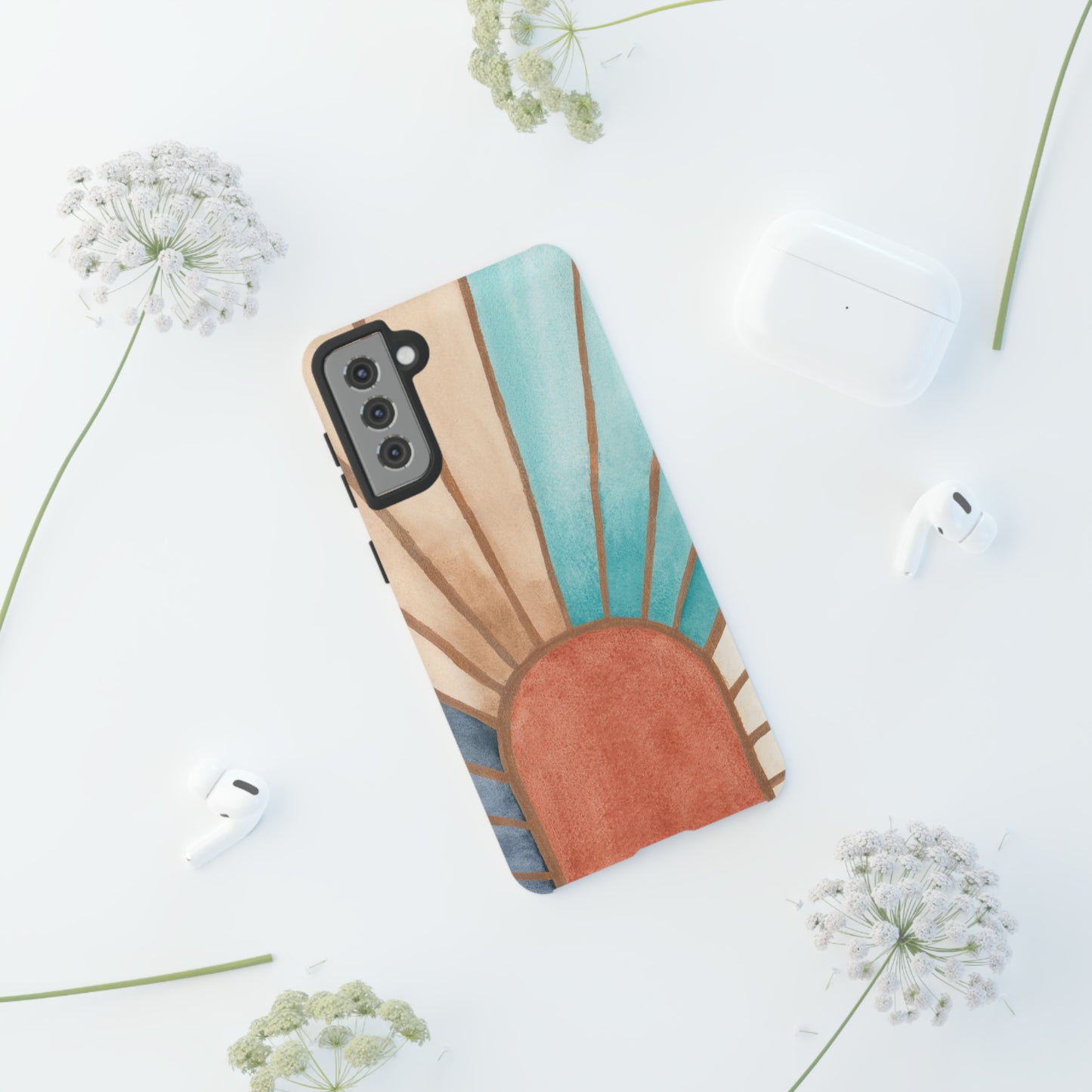 Tough Cell Phone Cases - Rusted Twilight