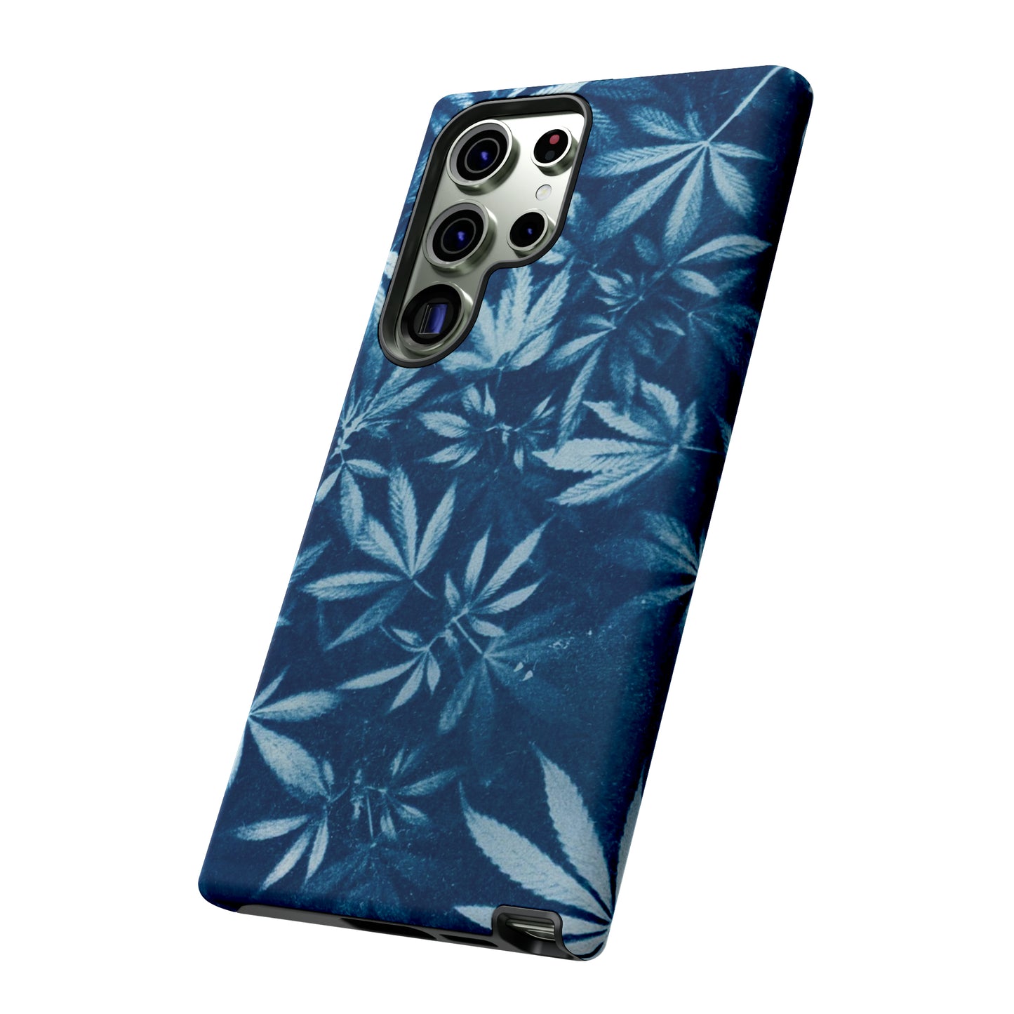 Tough Cell Phone Cases - Cyanotype Print