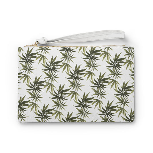 Vegan Leather Clutch Bag - Herbal Canopy