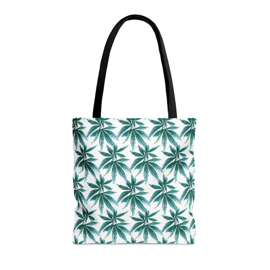 Tote Bag (3 sizes!) - Teal Dreamleaf