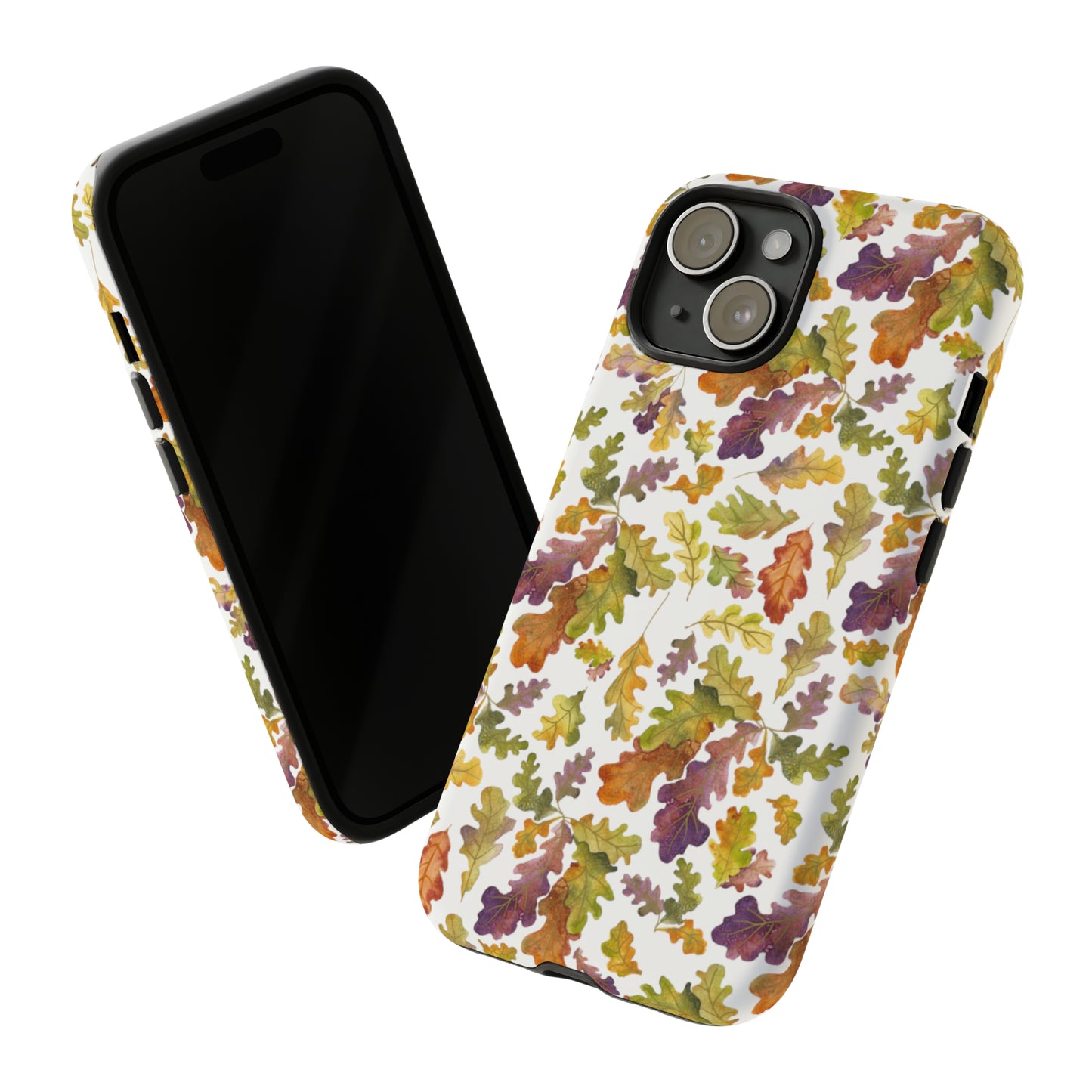 Tough Cell Phone Cases - Watercolor Autumn Leaves