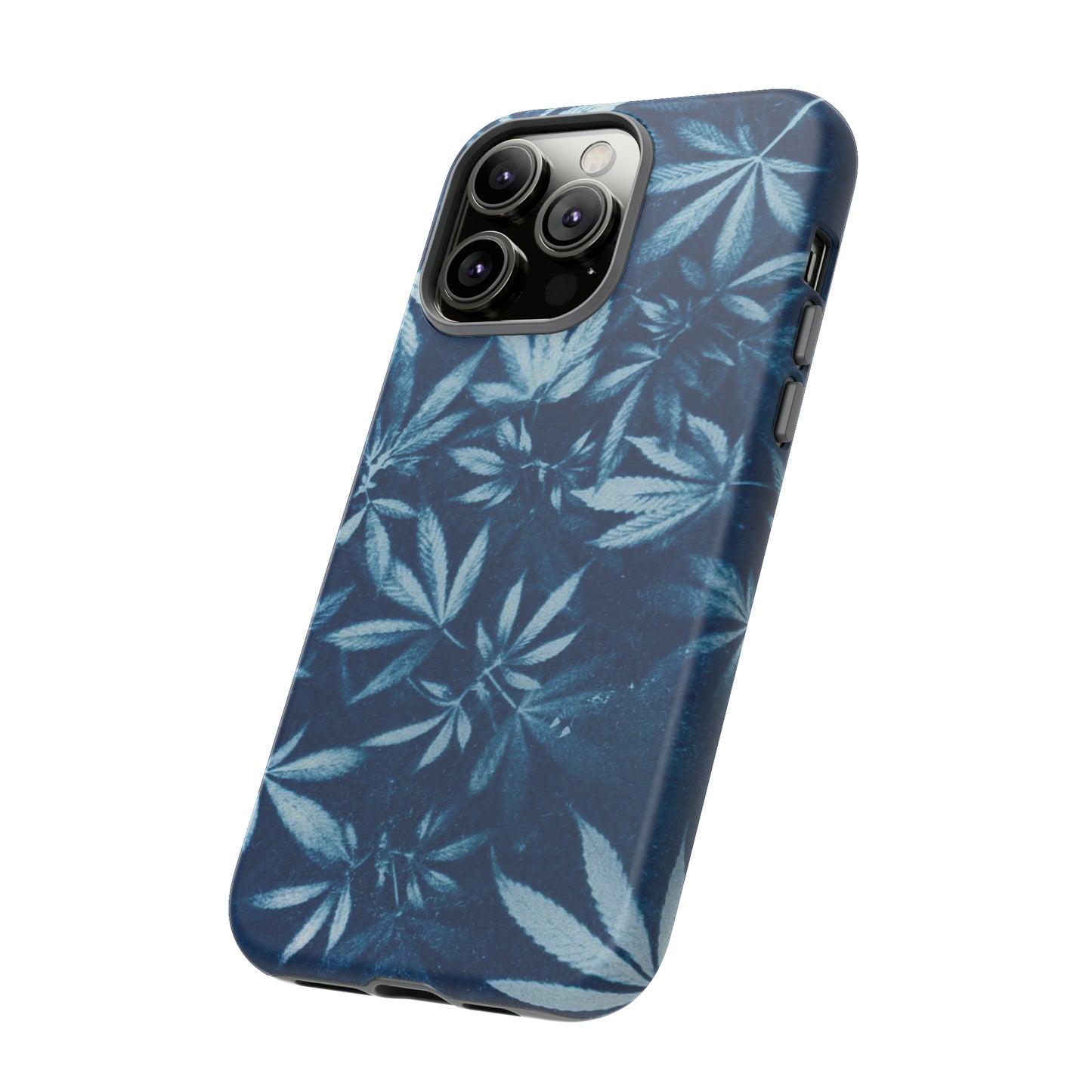 Tough Cell Phone Cases - Cyanotype Print