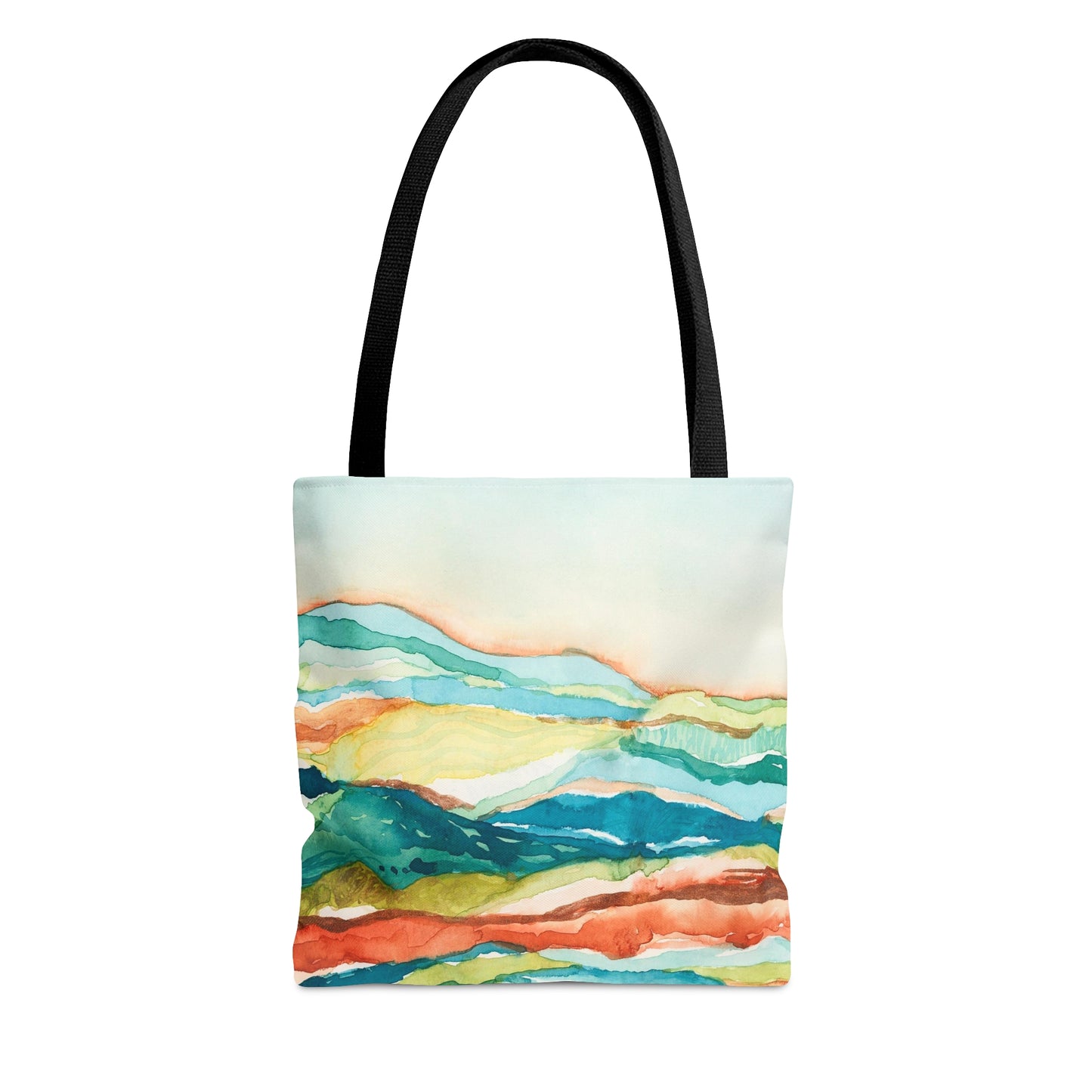 Tote Bag (3 sizes!) - Watercolor Mountains