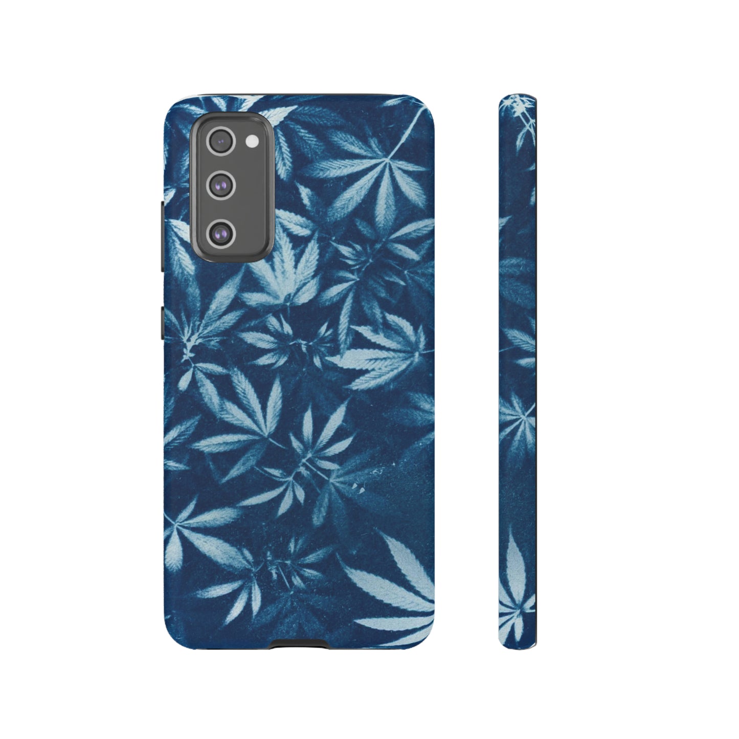 Tough Cell Phone Cases - Cyanotype Print