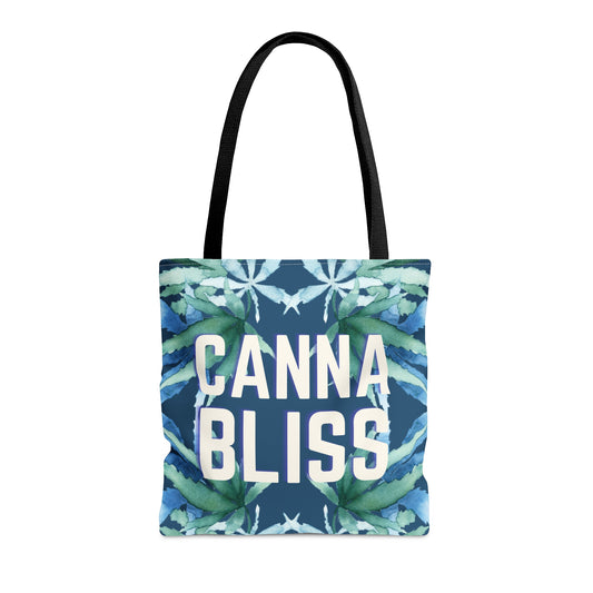 Tote Bag (3 sizes!) - Cannabliss Teal