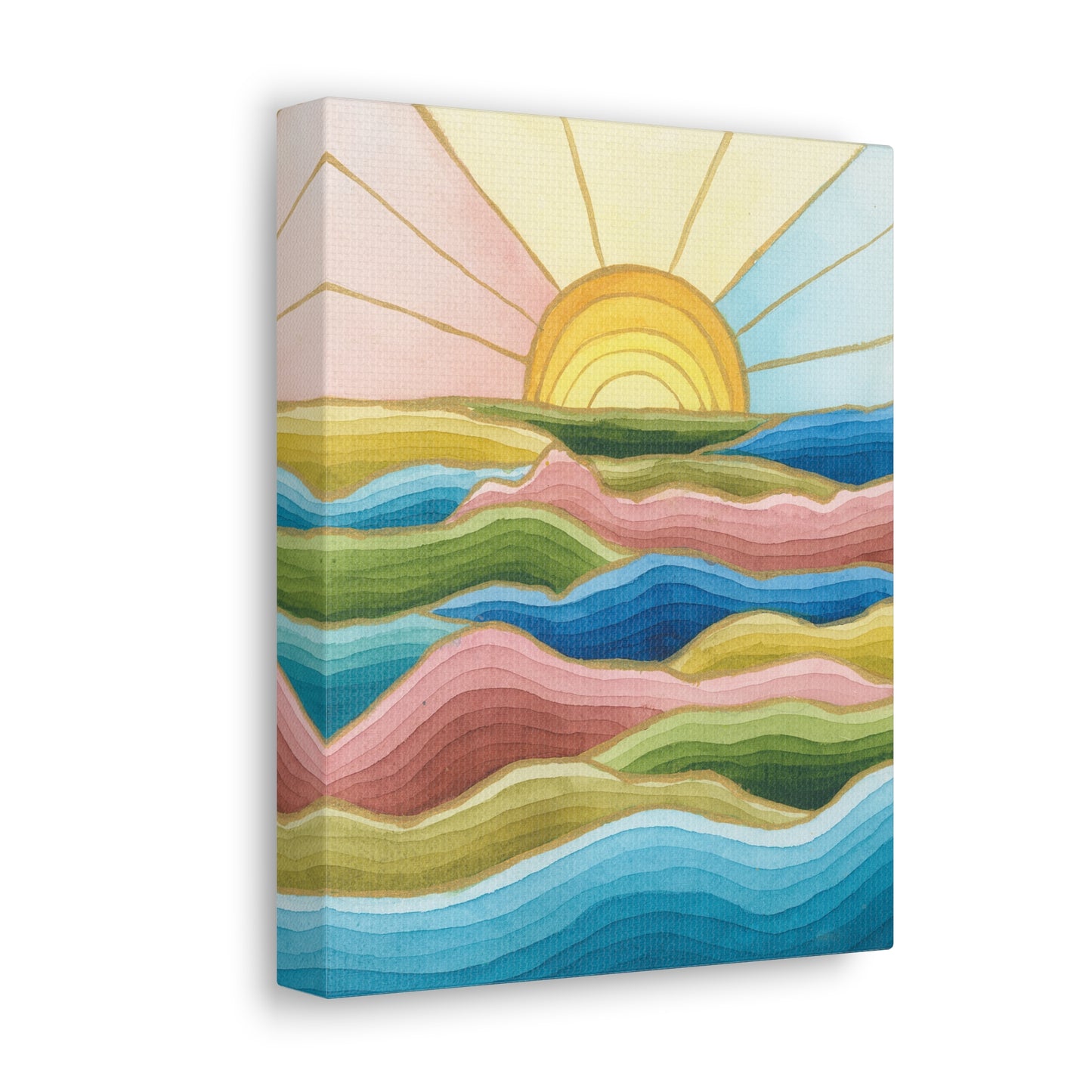 Canvas Gallery Wrap Prints - Summer Twilight