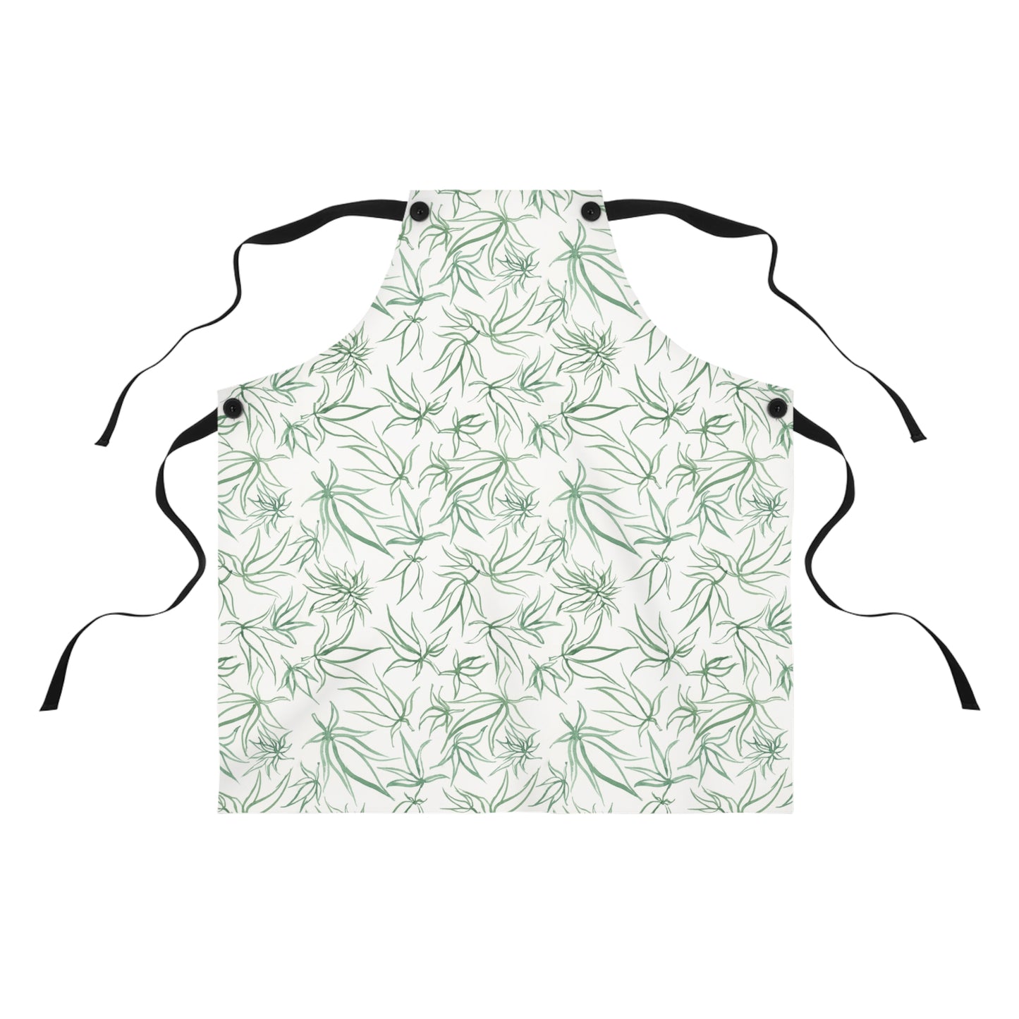 Apron - Sketches in Green