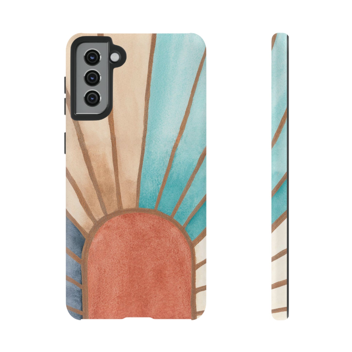 Tough Cell Phone Cases - Rusted Twilight