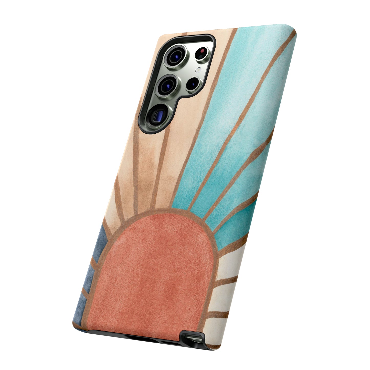 Tough Cell Phone Cases - Rusted Twilight