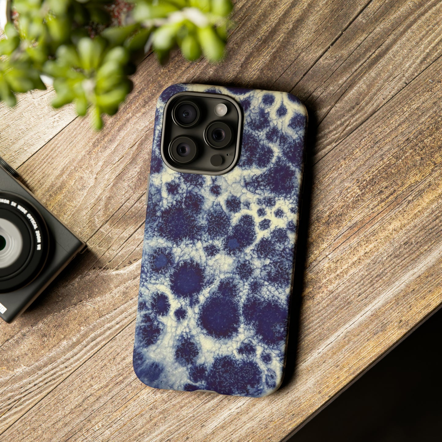 Tough Cell Phone Cases - Indigo Salt